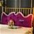 SOGA 2X 120cm Burgundy Princess Bed Pillow Headboard Backrest Cushion