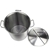 SOGA Stock Pot Top Grade Thick Stainless Steel Stockpot 18/10
