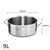 SOGA Stock Pot 9L Top Grade Thick Stainless Steel Stockpot 18/10 W/out Lid