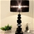 SOGA 2x 60cm Black Table Lamp with Dark Shade LED Desk Lamp