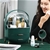 SOGA 29cm Green Countertop Makeup Cosmetic Storage Organiser with Handle