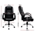 Office Chair Executive PU Leather Computer Racer Black Seat ALFORDSON