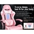 Gaming Chair Lumbar Massage Office Racing Seat PU Leather Pink ALFORDSON