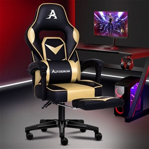 Gaming Chair Office Thick Padding Footre