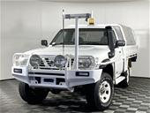 Unreserved 1999 Nissan Patrol DX (4x4) GU Manual Cab Chassis