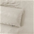 Natural Home Vintage Washed Hemp Linen Quilt Cover Set Oatmeal Queen Bed