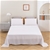 Natural Home Vintage Washed Hemp Linen Sheet Set White King Bed