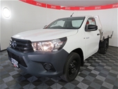 2017 Toyota Hilux 4X2 WORKMATE TGN121R Manual Cab