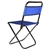 Mini Folding Camp Chair, Metal Frame, Canvass Seat & Back. Buyers Note - Di