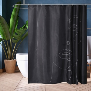 Sherwood Single Fabric Shower Curtain Li