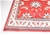 Very Fine Hand Made All over red Tone w/ cream Border Size cm: 164X298 apx