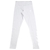 ADIDAS Women's Linear Leggings, Size S, Cotton/ Elastane, Medium Grey/White