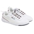 FILA Women's Knit Street Shoes, Size UK 4.5, White/ Navy/Fred. Buyers Note