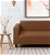 Sherwood Home Premium Faux Suede Rust 3 Seater Couch Sofa Cover