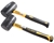 2 x TOLSEN Rubber Mallets 450g & 900g with Fibreglass Handles. Buyers Note
