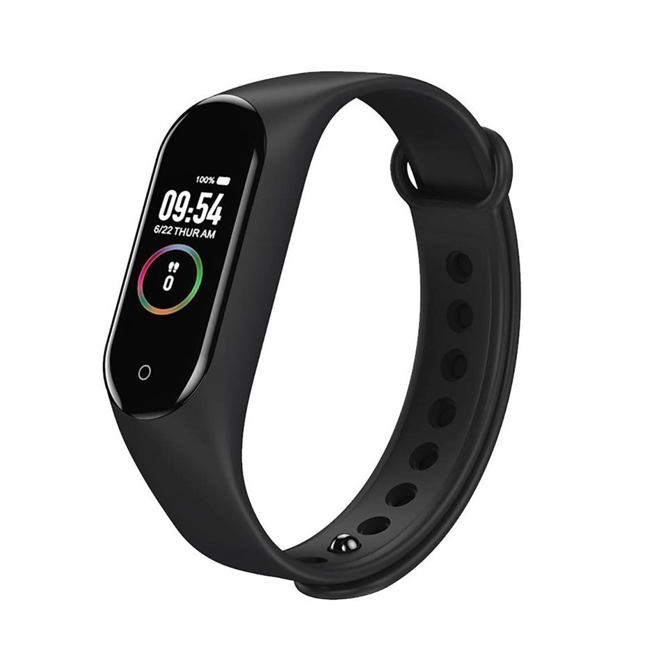 SKMEI M4 Smart Watch Waterproof Bluetooth Fitness Tracker Wristband Heart R