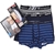 8 x Men's Mixed Underwear, Comprised: NAUTICA, NIKE & More, Size M, Multi.