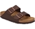 BIRKENSTOCK Unisex Arizona Sandals, Size W (US 8), M (US 6), Dark Brown.