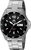 ORIENT Men's 41mm Mako II Automatic Diving Watch, Black Dial, Stainless Ste