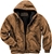 DRI DUCK Men's Cheyenne Hooded Work Jacket, Size M, Colour Saddle, 5020. B