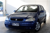Unreserved 2002 Holden Astra CD TS Automatic Sedan