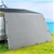 3.7M Caravan Privacy Screens 1.95m Roll Out Awning End Wall Side Sun Shade