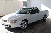 Unreserved 2003 Holden Commodore Y Series Manual Ute
