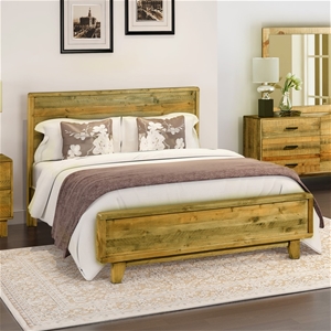 King Size Wooden Bed Frame in Solid Wood