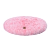 Charlie's Shaggy Faux Fur Round Padded Lounge Mat Ombre Pink Medium