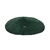 Charlie's Shaggy Faux Fur Round Padded Lounge Mat Eden Green Large