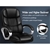 Office Chair Computer Gaming Racer PU Leather Executive Work Seat ALFORDSON