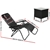 Gardeon Sun Lounge Zero Gravity Chair Table Outdoor Folding Recliner
