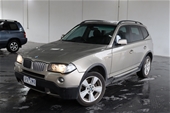 Unreserved 2007 BMW X3 3.0d E83 Turbo Diesel Automatic Wagon
