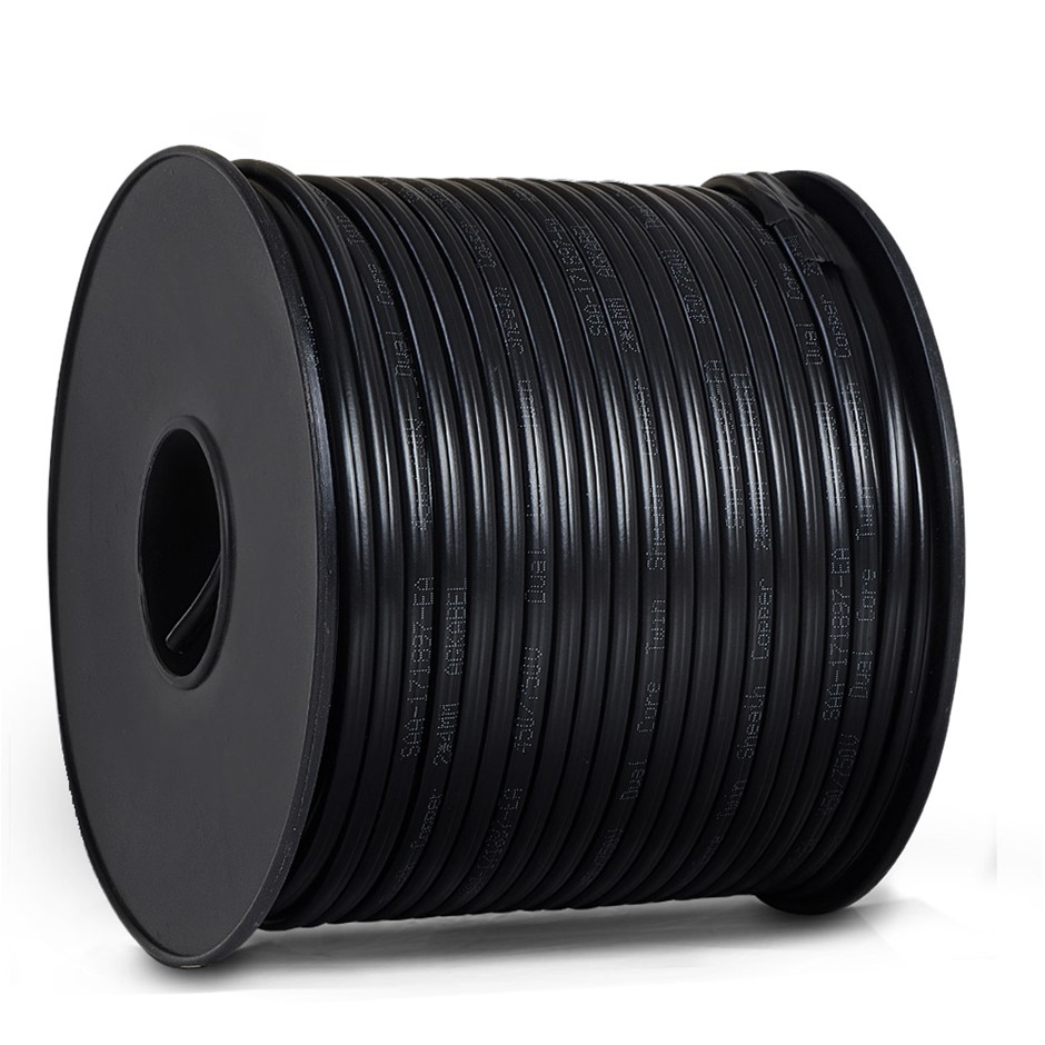 4x 500m 2.5mm Electric Fence Poly Wire Polywire Cattle Horse Fencing Energizer 