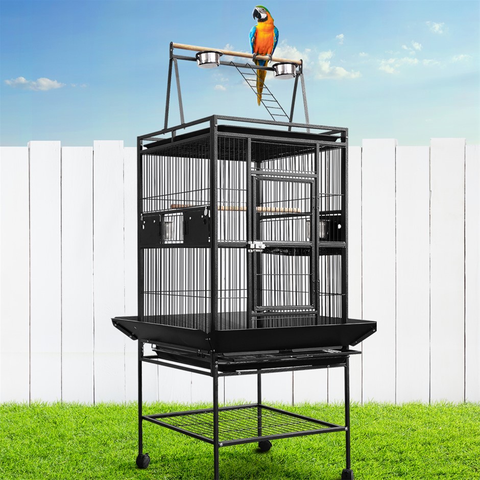 i.Pet BirdCage Pet Cages Aviary 173CM Large Travel Stand Budgie Parrot Toys