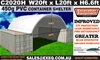 2022 Unused Heavy duty 20ft Container Shelter with end wall