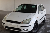 Unreserved 2003 Ford Focus CL LR Automatic Hatchback