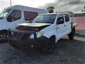 2012 Toyota Hilux Workmate (4x4) T/D Manual Dual Cab