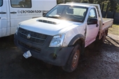 Unreserved 2008 Holden Rodeo DX 4X4 TD RA 