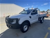 2013 Ford Ranger XL 4X4 PX Turbo Diesel Automatic Cab Chassis