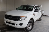 2014 Ford Ranger XL 4X4 PX T/D Automatic Crew Cab Chassis
