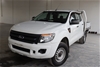 2014 Ford Ranger XL 4X4 PX Turbo Diesel Automatic Crew Cab Chassis