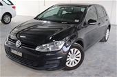 Unreserved 2013 Volkswagen Golf 90TSI A7 Automatic Hatchback
