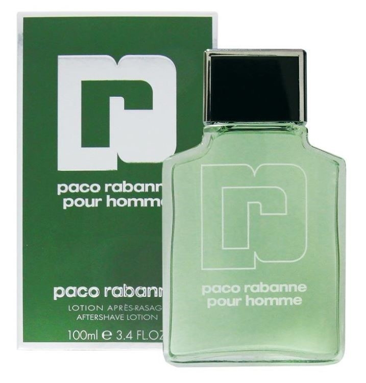 PACO RABANNE Pour Homme Aftershave Lotion Splash 100ml RRP $98.00 Note ...