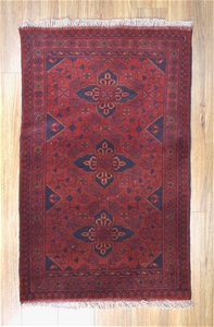 Handknotted Pure Wool Classic Khal Rug -