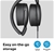 SENNHESIER HD 400S Closed Back Over Ear Wired Headphones , Colour: Black. B