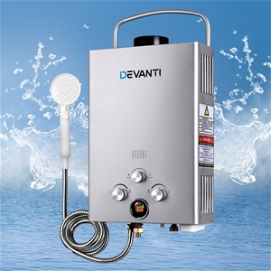 Devanti Outdoor Gas Hot Water Heater Por