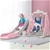 Keezi Kids Slide 170cm Extra Long Swing Basketball Hoop Toddlers PlaySet