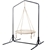 Keezi Kids Outdoor Nest Spider Web Swing Hammock Chair w/ Stand Garden100cm