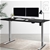 Artiss Standing Desk Adjustable Height Motorised Grey Frame Black 140cm